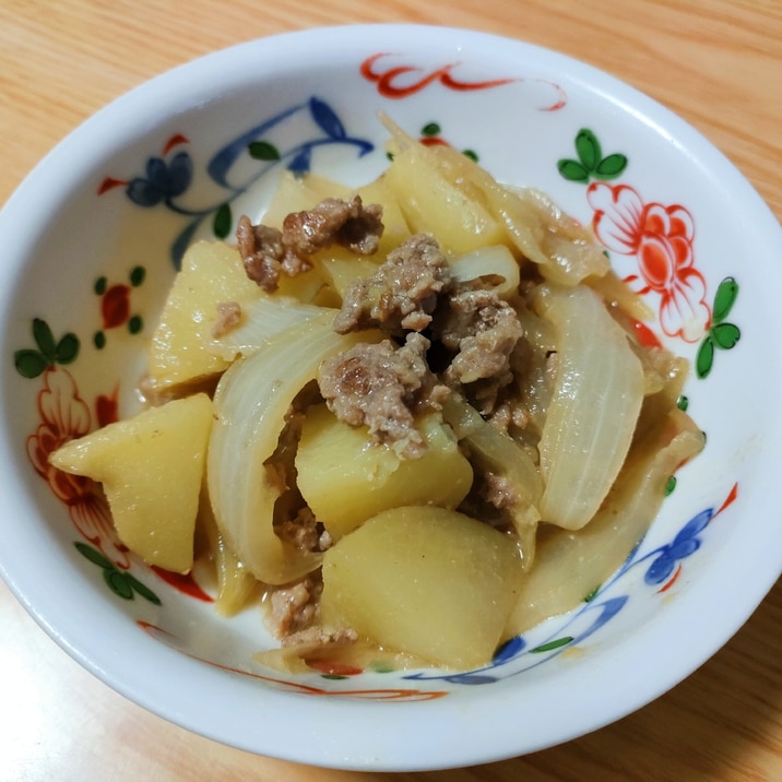 味噌味が美味しい☆肉じゃが〜減塩